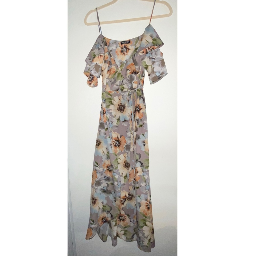 Off The Shoulder Floral Dress